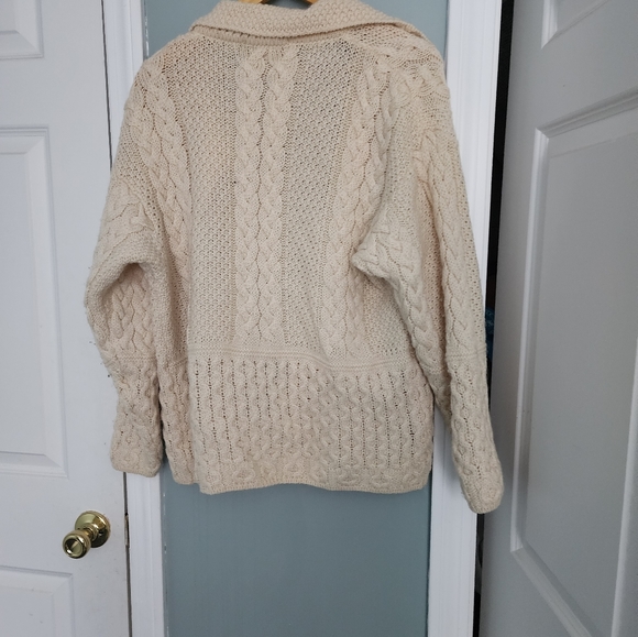 Irish Merino wool sweater - Picture 2 of 3